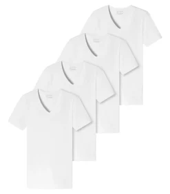 4 Pack - 95/5 Organic Cotton - Onderhemd