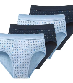 4 pack Cotton Essentials fijnrib - sportslip