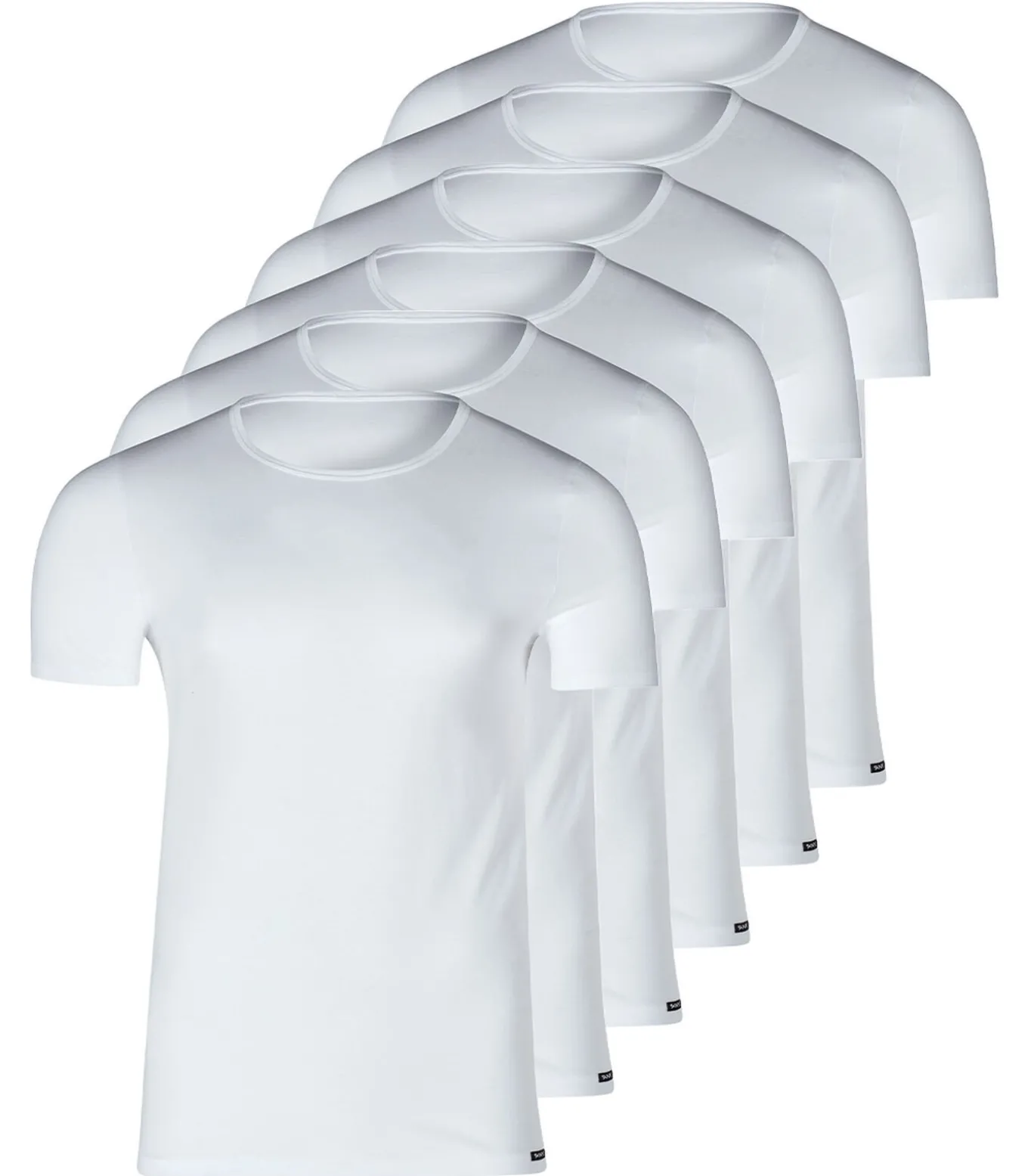 6 pack Basis - onder t-shirts