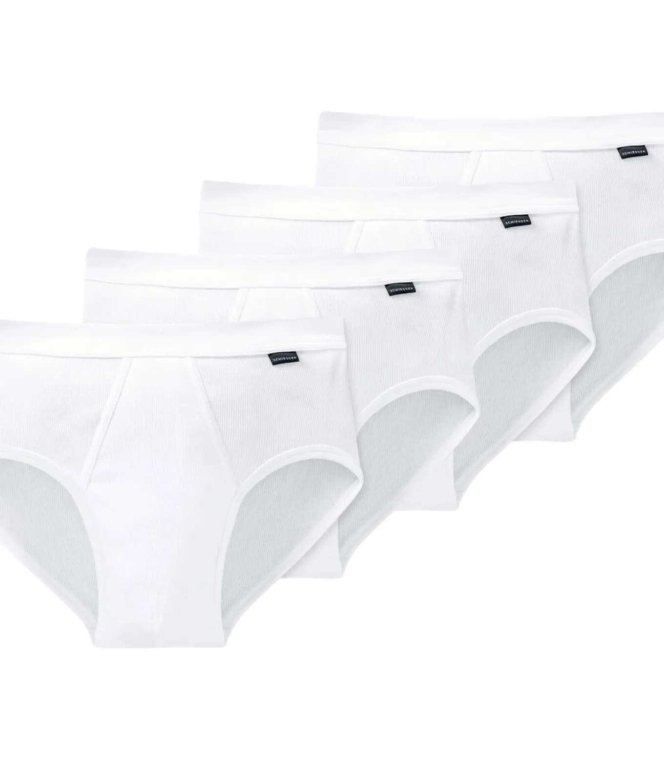 4 pack Cotton Essentials dubbelrib - sportslip