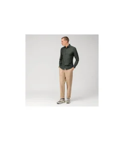 24/7 Stretch Overhemd Bodyfit Groen