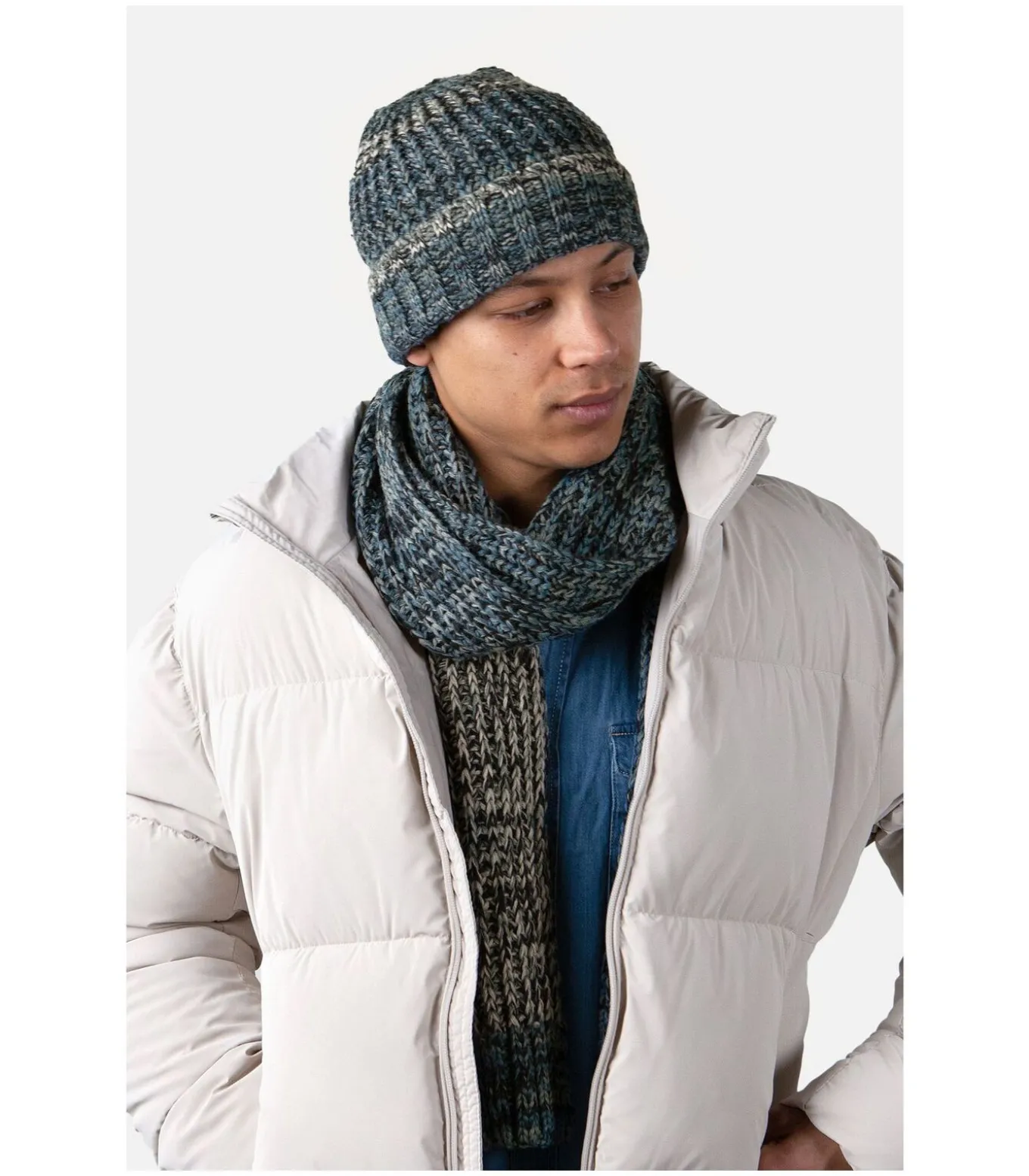 Akotan Sjaal Blauw