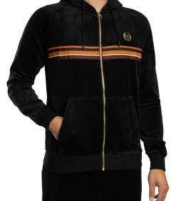 Albi Velours Hoodie Met Rits