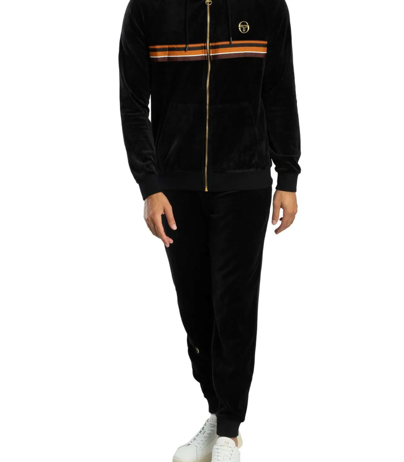 Albi Velours Hoodie Met Rits