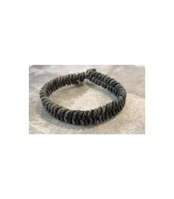 Armband heren Chic le Freak leer grijs