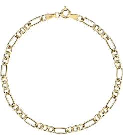 Armband in 750 geel goud 3+1