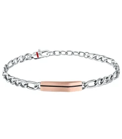 Armband Staal, Emaille, PVP Rosé Goud BASIC