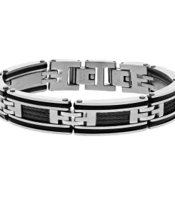 Armband Staal zilverkleurig