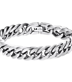 Armband Staal zilverkleurig