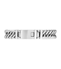 Armband Staal zilverkleurig