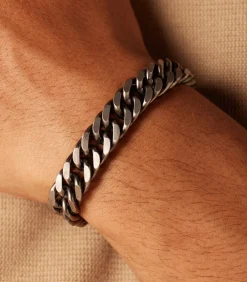 Armband Staal zilverkleurig