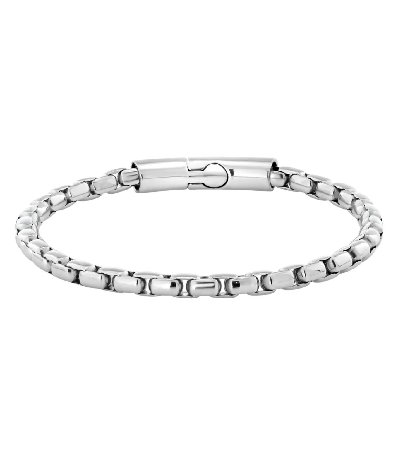 Armband Staal zilverkleurig