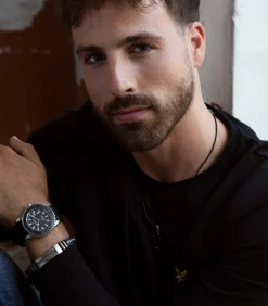 Armband Staal zilverkleurig