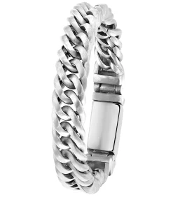 Armband Staal zilverkleurig
