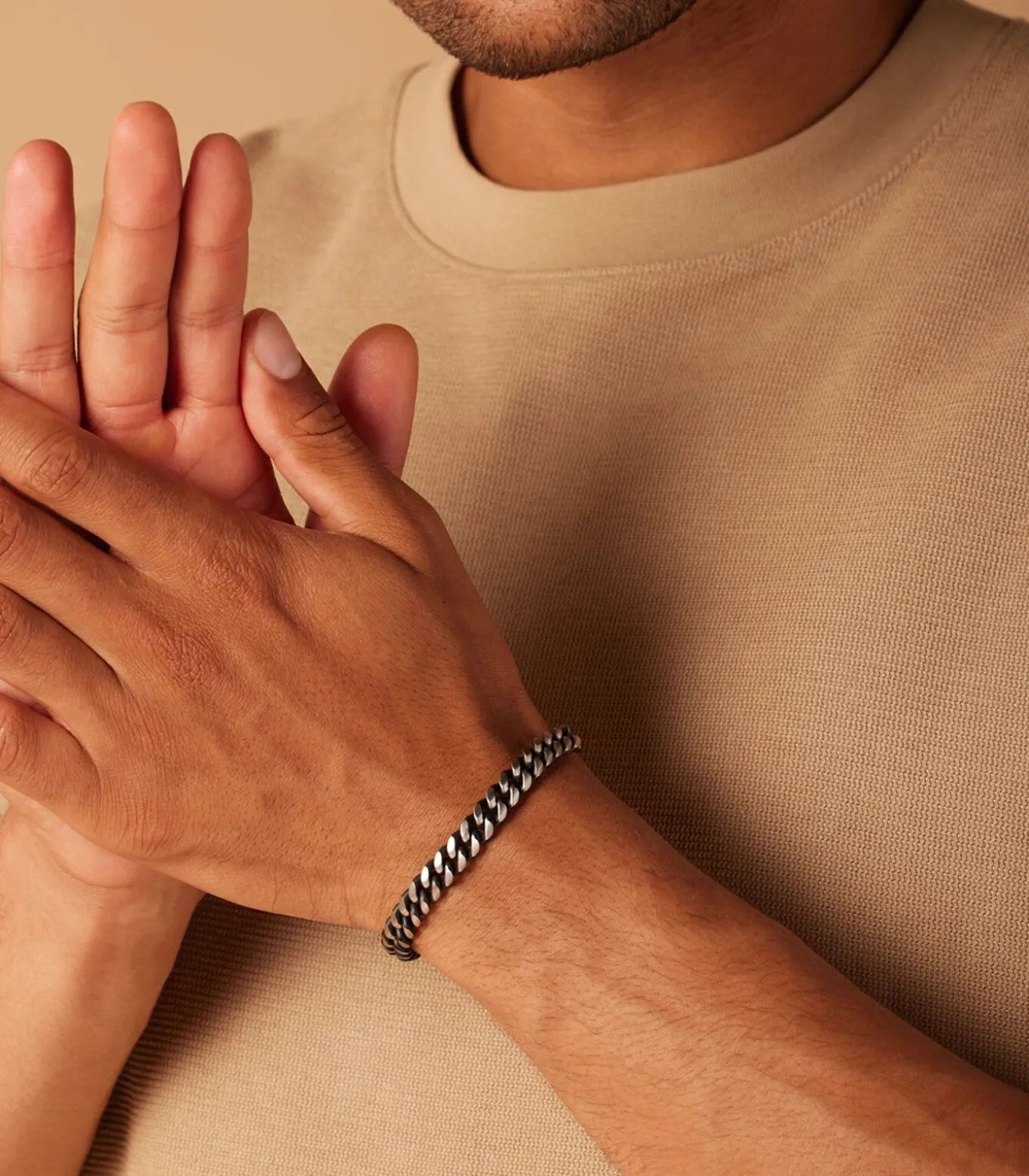 Armband Staal zwart
