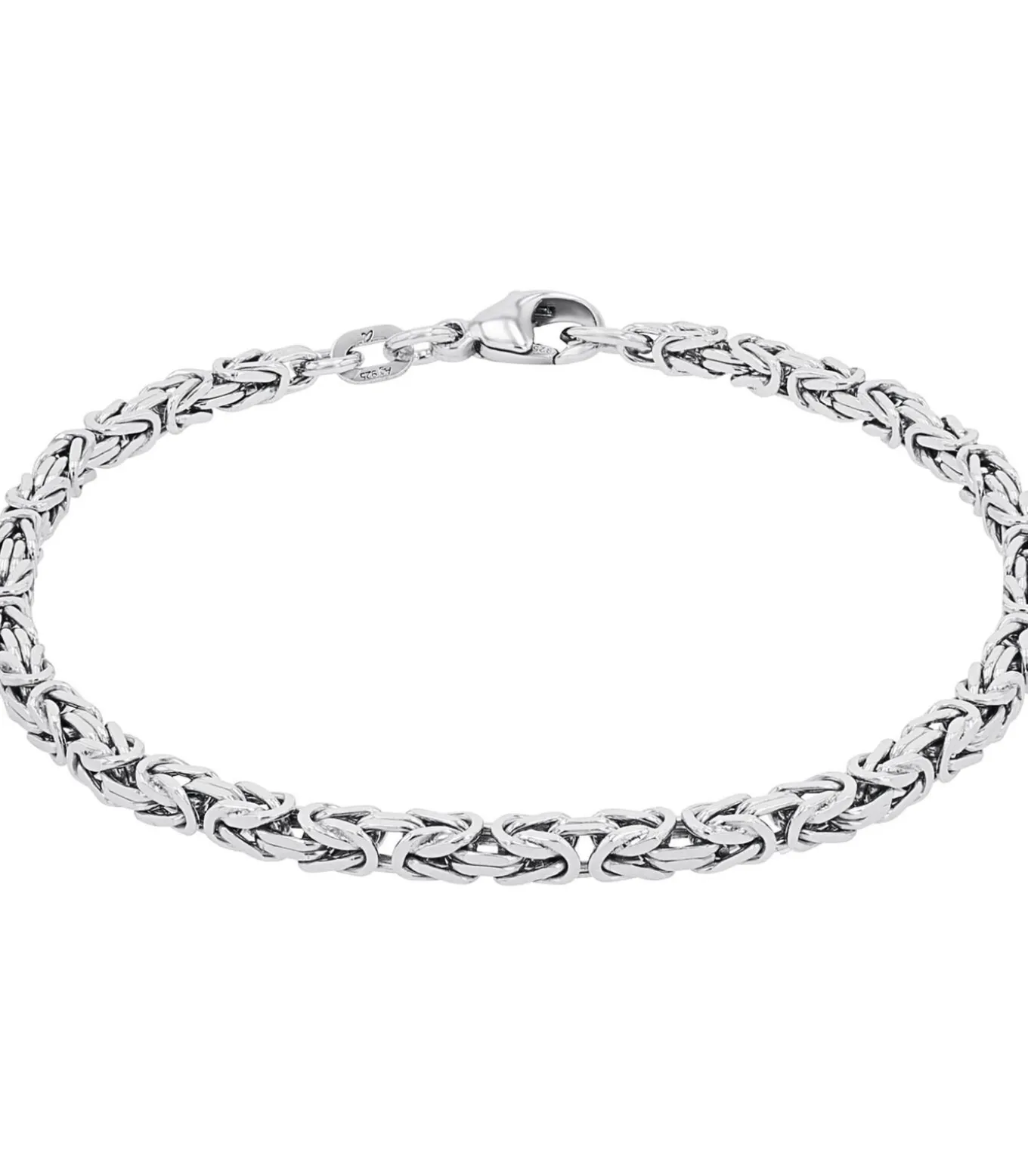 Armband voor mannen en vrouwen, unisex, 925 Sterling zilver