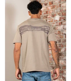 Back graphic t-shirt - fallen rock