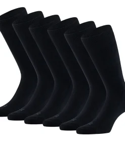 Badstof zool - Merinowollen Sokken - 6 paar - Navy