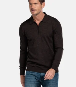 Baileys Merino Wol Pullover - Donkerbruin