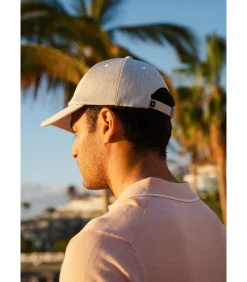 Baseball Cap Visgraat Beige