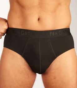 Basics 2-Pack heren sportslips - 32319 - Heren slips met elastische band - Biologisch katoen - Mannen ondergoed