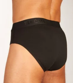 Basics 2-Pack heren sportslips - 32319 - Heren slips met elastische band - Biologisch katoen - Mannen ondergoed