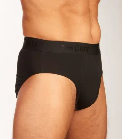 Basics 2-Pack heren sportslips - 32319 - Heren slips met elastische band - Biologisch katoen - Mannen ondergoed