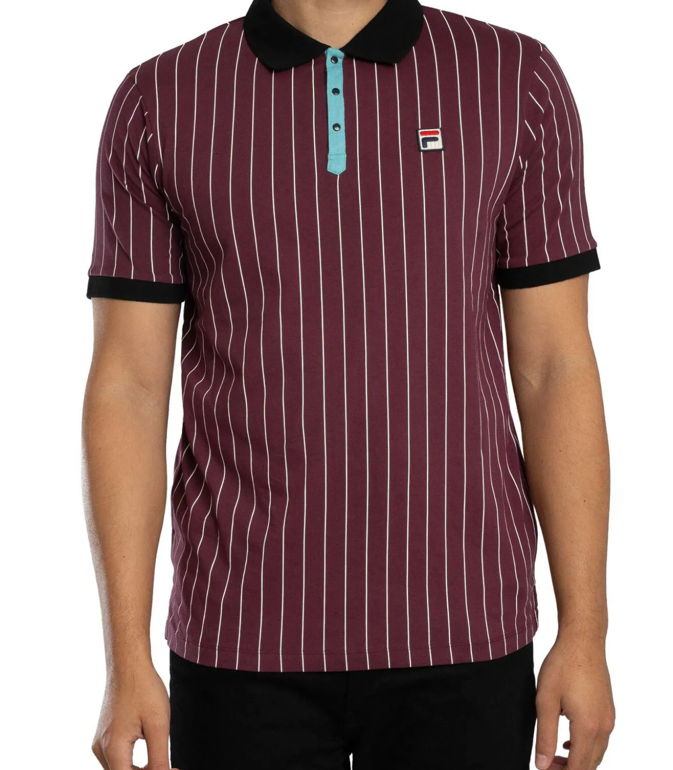 BB1 Klassiek Vintage Gestreept Poloshirt