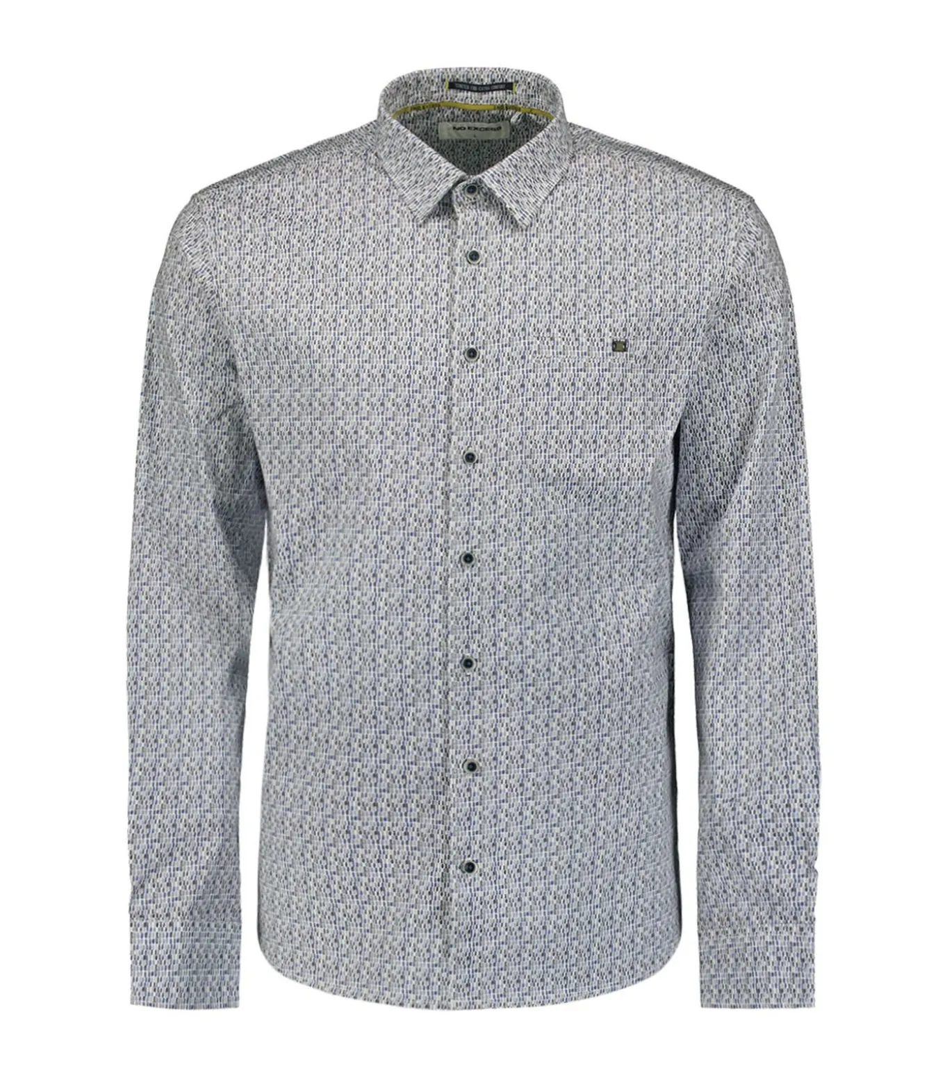 Bedrukt Stretch Shirt