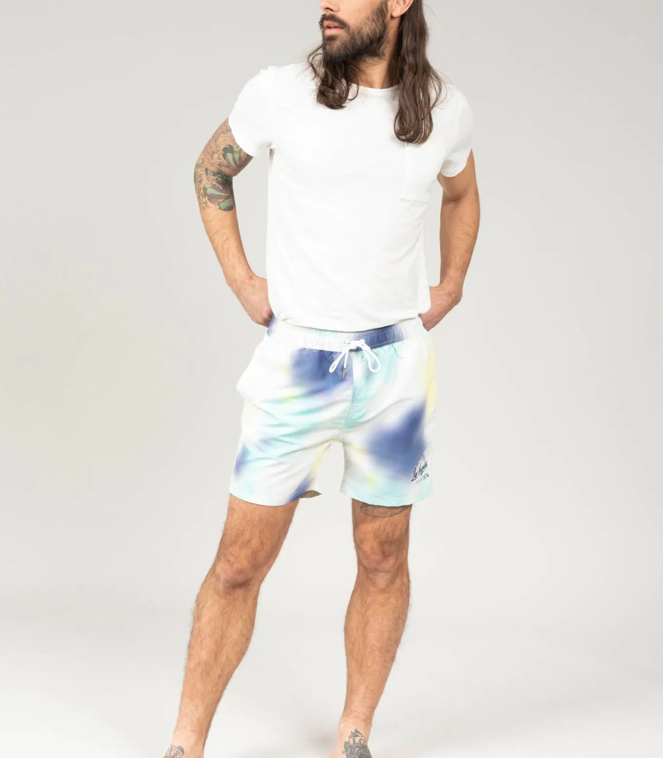 BERNI - Zwemkleding met tie and dye