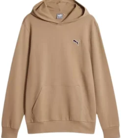 BETTER ESSENTIALS - Trui met kap - Bruin