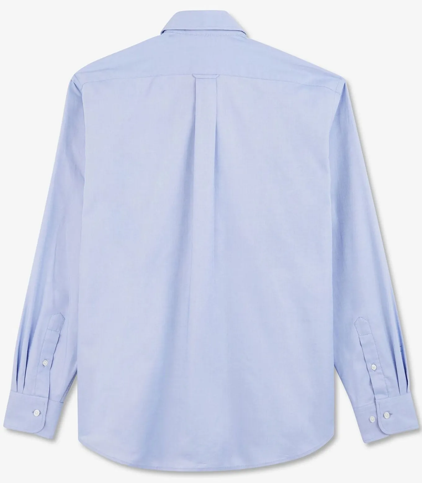 Blauw katoenen shirt