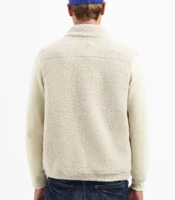 Bodywarmer in zware teddykwaliteit
