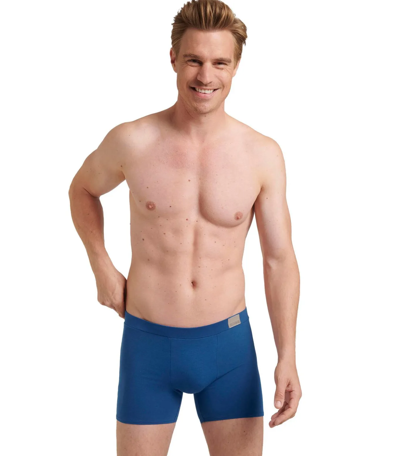 Boxershorts GO Natural Short C4P Verpakking van 4