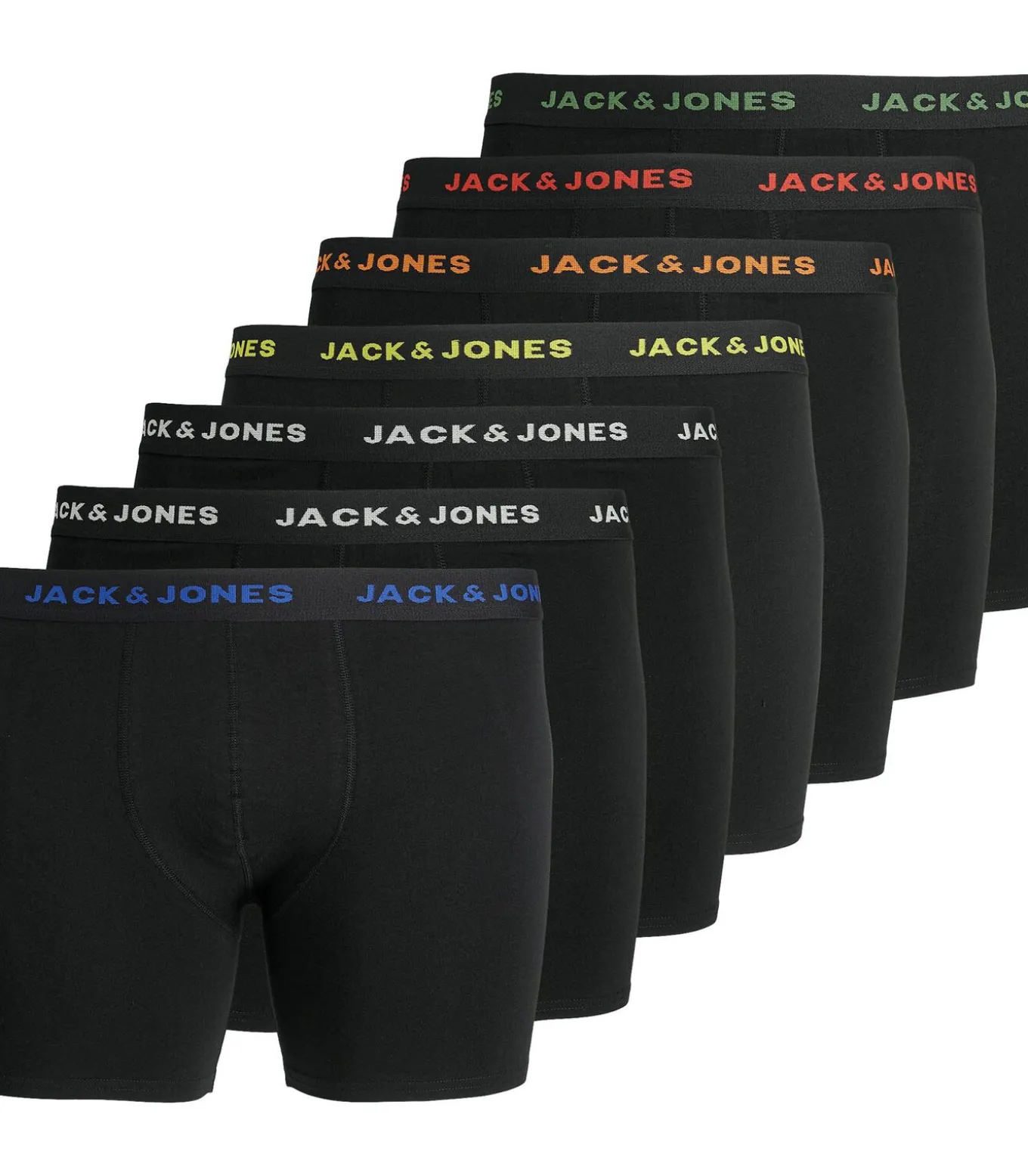 Boxershorts JACBASIC TRUNKS PLUS 7 PACK 7-pak