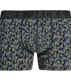Boxershorts JACSOLID Set van 10