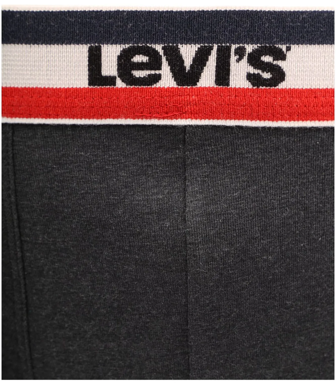 Brief Boxershorts 2-Pack Rood Grijs