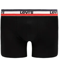Brief Boxershorts 2-Pack Zwart Grijs