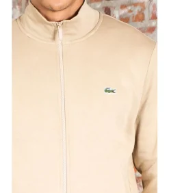 Brushed fleeced zip - viennese