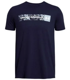 CAMO STRIPE - T-shirt - Marineblauw