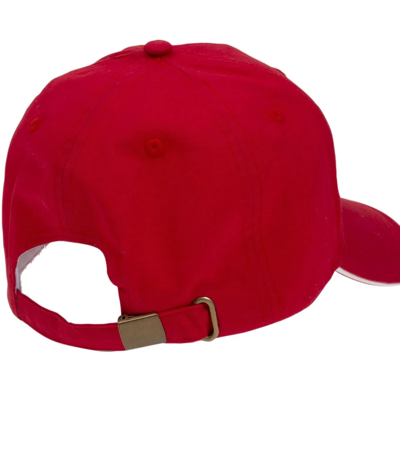 Cap voor volwassenen Rood Borduring