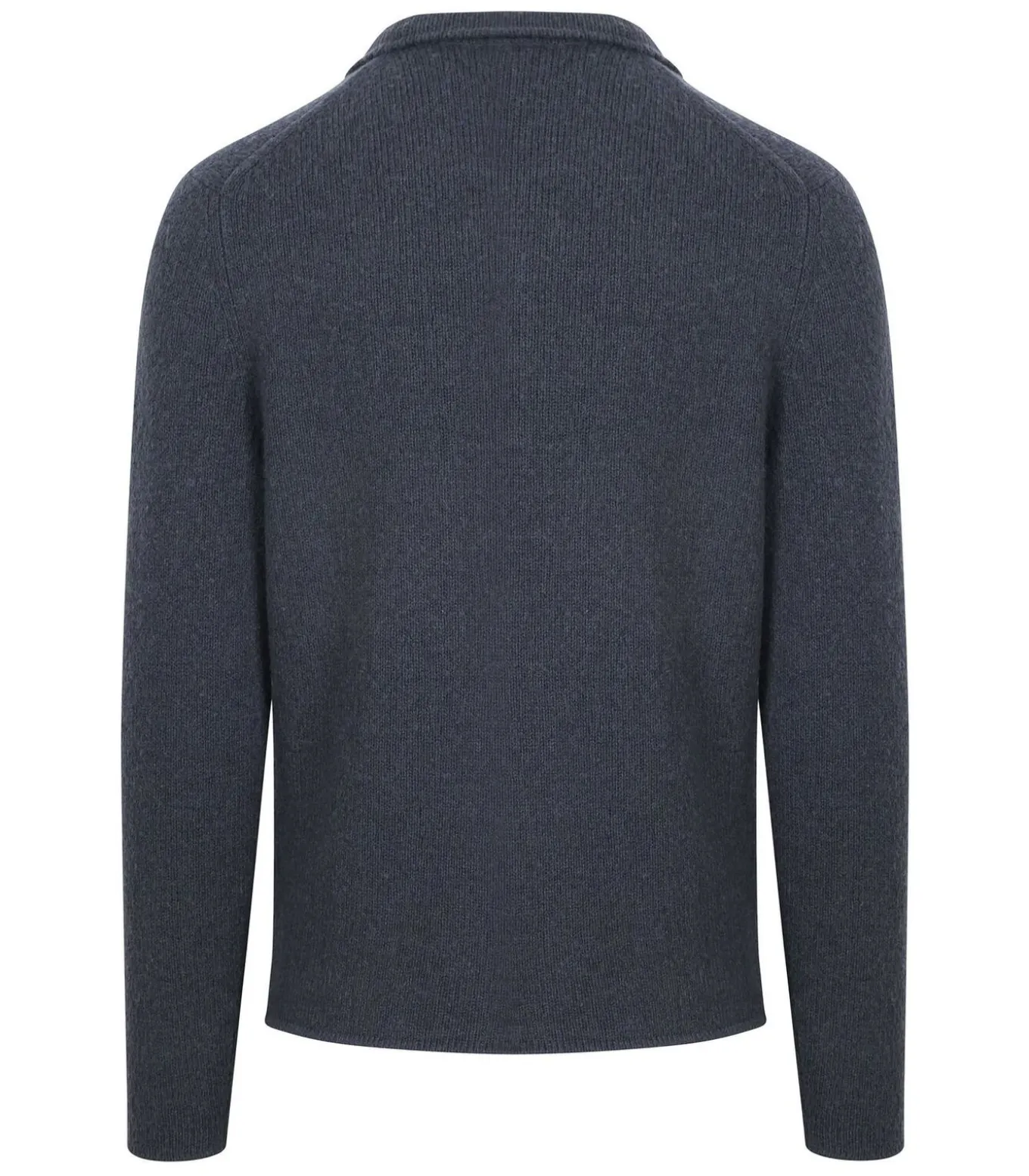 Cardigan Boiled Wool Blauw