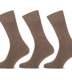 Casual - Merinowollen Sokken - 3 paar - Beige