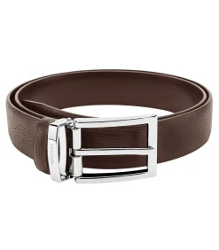 Ceintuur Button Brown