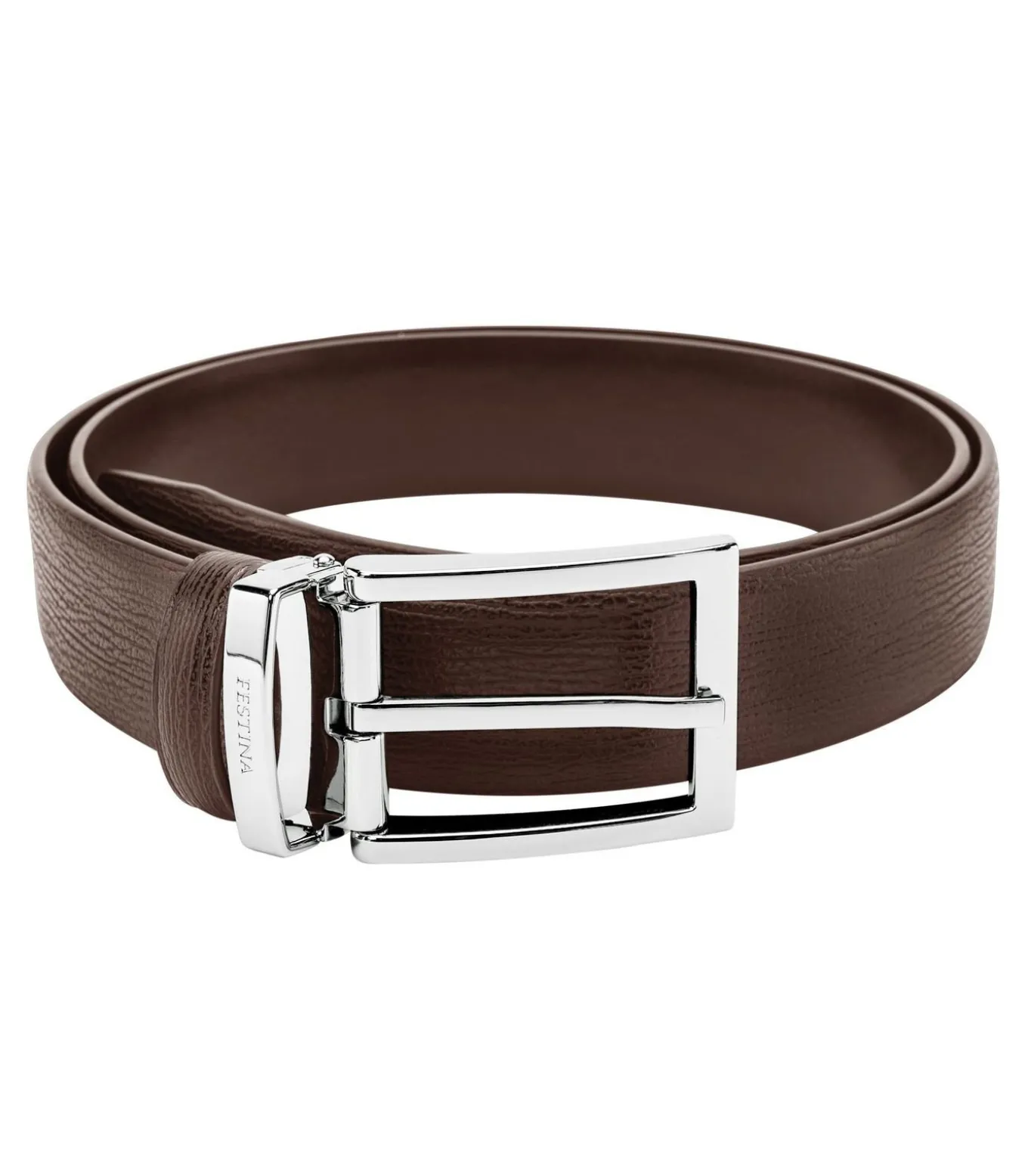 Ceintuur Button Brown
