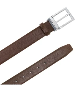 Ceintuur Button Brown