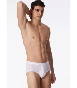 Classic Herenslip Fijnrib Wit