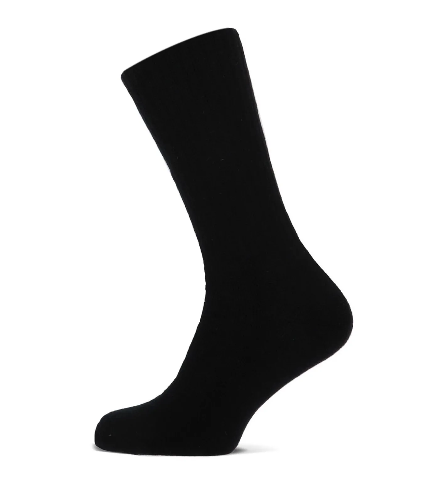 Comfort - Merinowollen Sokken - 1 paar - Zwart