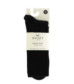 Comfort - Merinowollen Sokken - 1 paar - Zwart