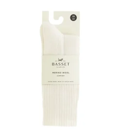 Comfort - Merinowollen Sokken - 1 paar - Off White